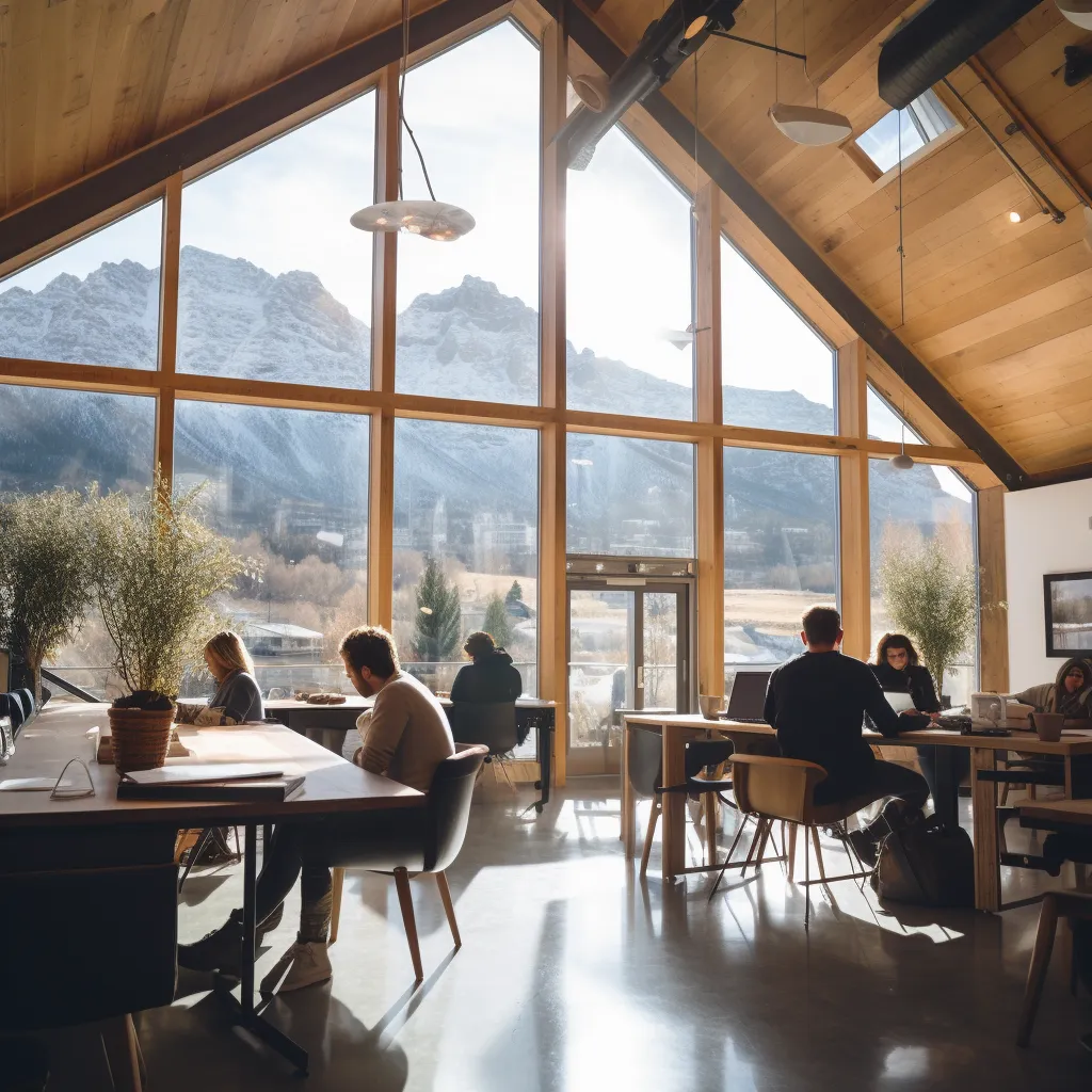 Community conversation in a shared kitchen